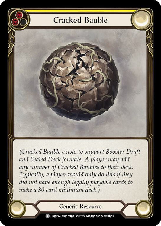 Flesh & Blood TCG Uprising Cracked Bauble UPR224 Token Near Mint