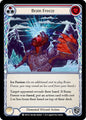 Flesh & Blood TCG Uprising Brain Freeze (Red) UPR116 Common Rainbow Foil