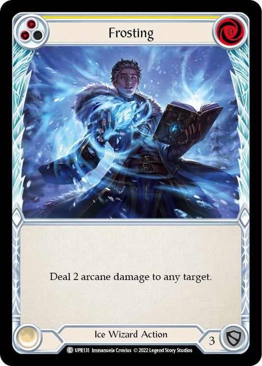 Flesh & Blood TCG Uprising Frosting (Yellow) UPR131 Common