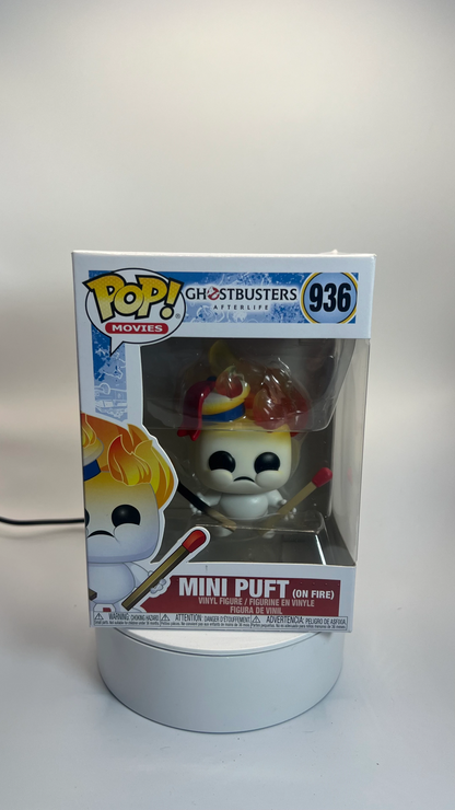 Funko Pop! Movies - Ghostbusters - Afterlife - Mini Puff (on fire) 936