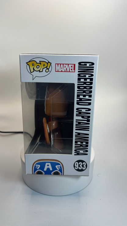 Funko Pop! Marvel - Gingerbread Captain America 933