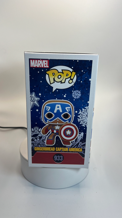 Funko Pop! Marvel - Gingerbread Captain America 933