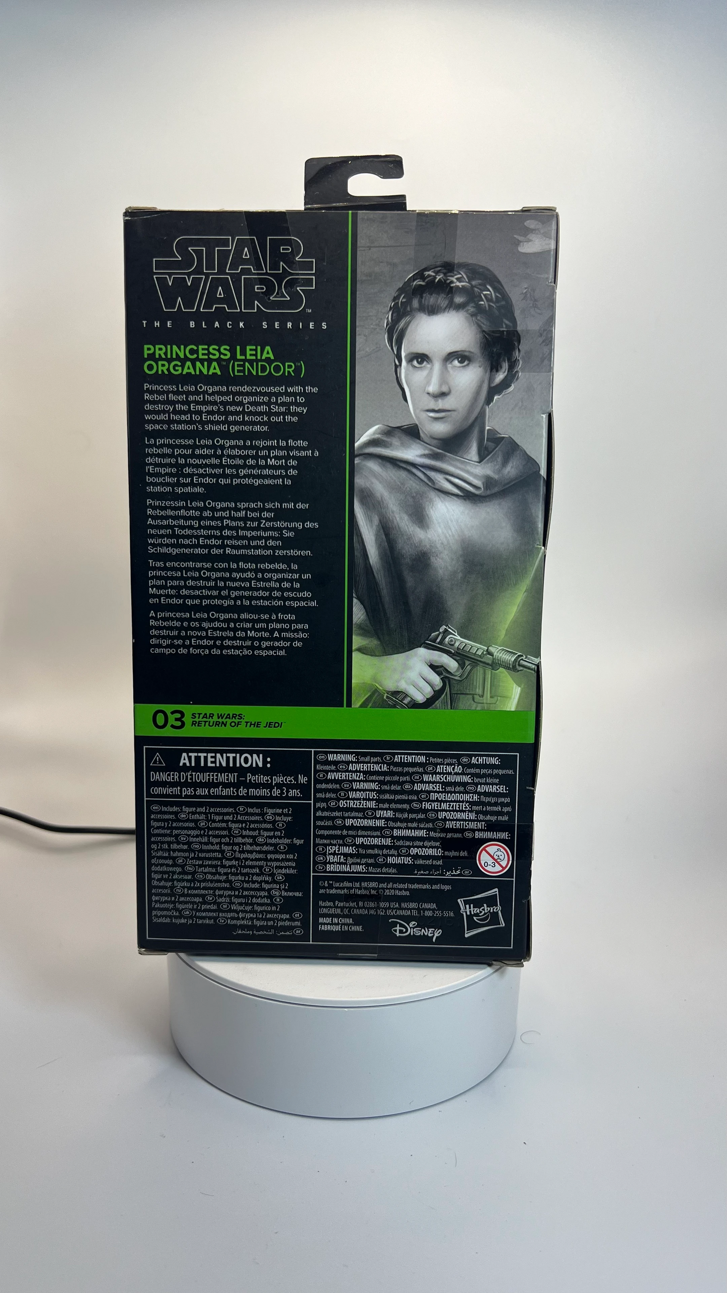 Hasbro Star Wars Return of The Jedi The Black Series Princess Leia Organa (Endor)