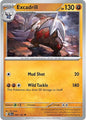 Pokemon SV05: Temporal Forces Excadrill - 086/162 Uncommon 086/162