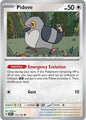Pokemon SV05: Temporal Forces Pidove 133/162 Common