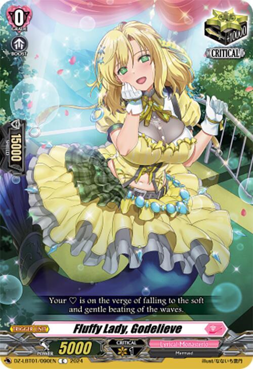 Cardfight Vanguard DZ-LBT01: Lyrical Monasterio Sparkling Stars! Fluffy Lady, Godelieve DZ-LBT01/090EN Common