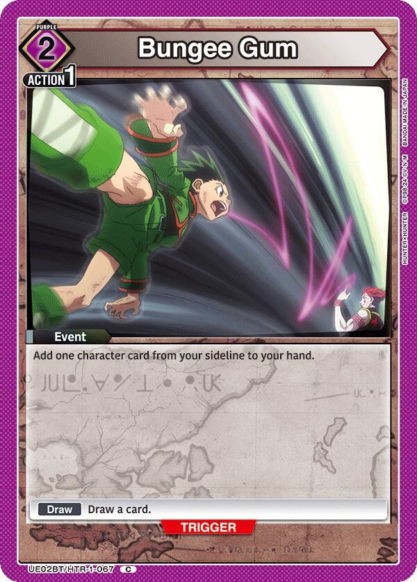 Union Arena UE02BT: HUNTER X HUNTER Bungee Gum UE02BT/HTR-1-067 Common Near Mint