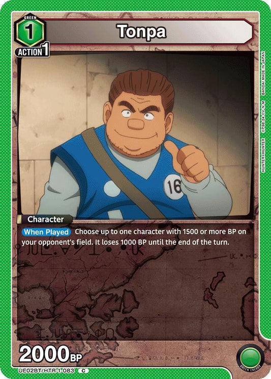 Union Arena UE02BT: HUNTER X HUNTER Tonpa UE02BT/HTR-1-083 Common Near Mint