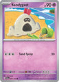 Pokemon SV08: Surging Sparks Sandygast 090/191 Common