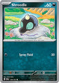Pokemon SV08: Surging Sparks Shroodle 120/191 Common Near Mint