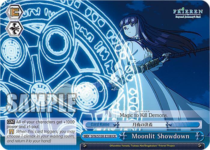 Weiss Schwarz Frieren: Beyond Journey’s End Moonlit Showdown SFN/S108-E108 CR Near Mint