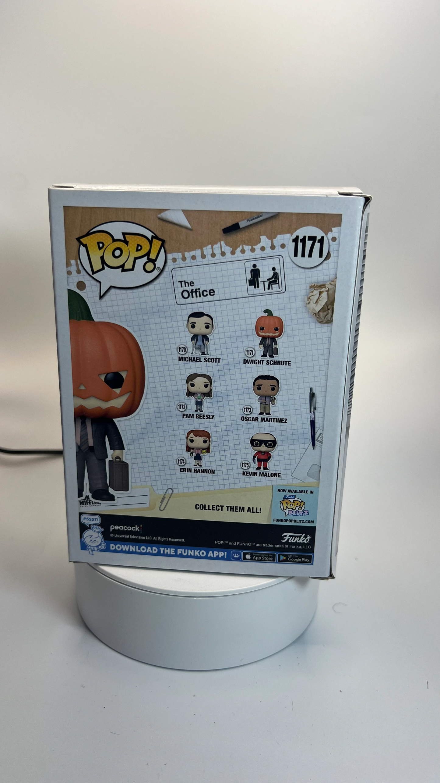 Funko Pop! The Office - Dwight Schrute (Pumpkin Head) 1171
