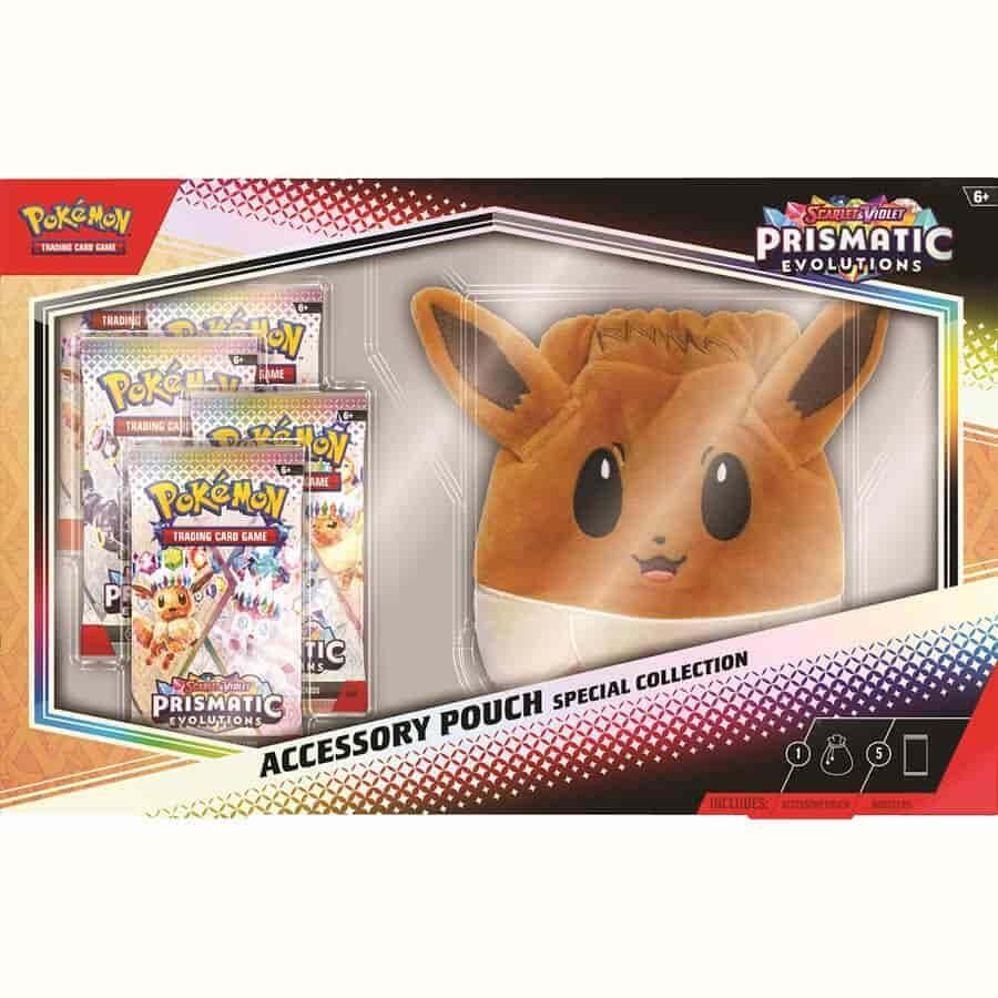 Pokemon Cards SV: Prismatic Evolutions Accessory Pouch Special Collection