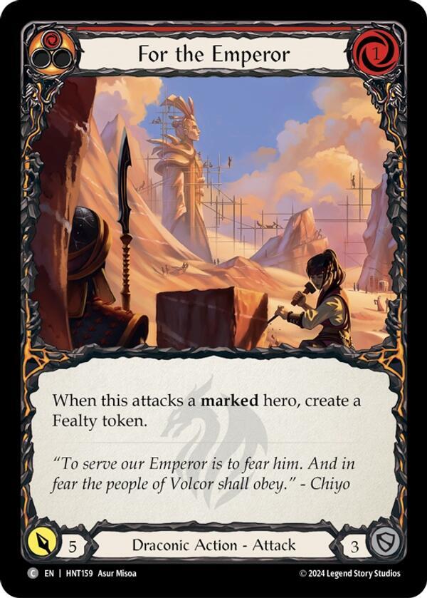 Flesh & Blood TCG The Hunted For the Emperor HNT159 Common Near Mint