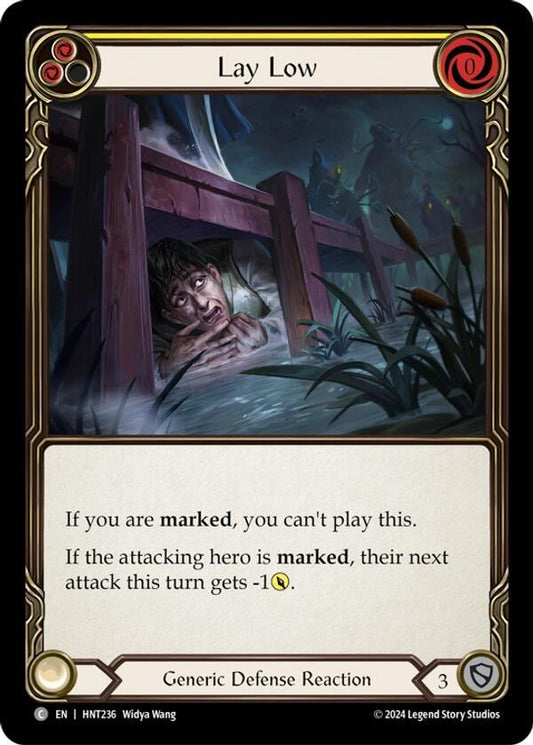 Flesh & Blood TCG The Hunted Lay Low HNT236 Common Near Mint