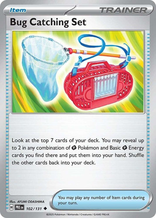 Pokemon SV: Prismatic Evolutions Bug Catching Set 102/131 Uncommon