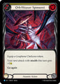 Flesh & Blood TCG The Hunted Orb-Weaver Spinneret (Yellow) HNT027 Rare