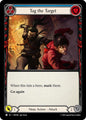Flesh & Blood TCG The Hunted Tag the Target (Blue) HNT094 Common Near Mint