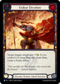 Flesh & Blood TCG The Hunted Endear Devotion (Red) HNT104 Rare Near Mint