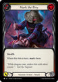 Flesh & Blood TCG The Hunted Mark the Prey (Yellow) HNT039 Common Near Mint