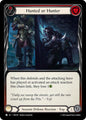 Flesh & Blood TCG The Hunted Hunted or Hunter (Red) HNT052 Common