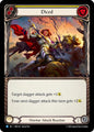 Flesh & Blood TCG The Hunted Diced (Yellow) HNT120 Rare