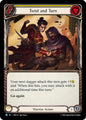 Flesh & Blood TCG The Hunted Twist and Turn (Yellow) HNT123 Rare Rainbow Foil