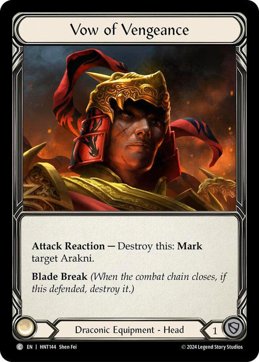 Flesh & Blood TCG The Hunted Vow of Vengeance HNT144 Common