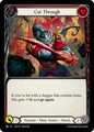 Flesh & Blood TCG The Hunted Cut Through (Red) HNT176 Rare Rainbow Foil