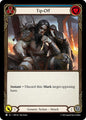 Flesh & Blood TCG The Hunted Tip-Off (Blue) HNT234 Common