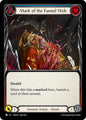 Flesh & Blood TCG The Hunted Mark of the Funnel Web (Blue) HNT037 Common Rainbow Foil
