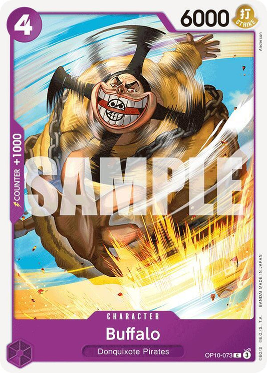 One Piece Card Game Royal Blood Buffalo OP10-073 Common
