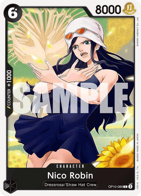 One Piece Card Game Royal Blood Nico Robin OP10-089 Common
