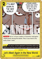 One Piece Card Game Royal Blood Let's Meet Again in the New World OP10-115 Common