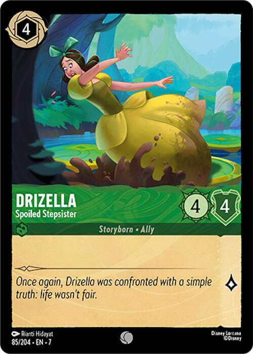 Lorcana TCG Archazia's Island Drizella - Spoiled Stepsister 85/204 Common