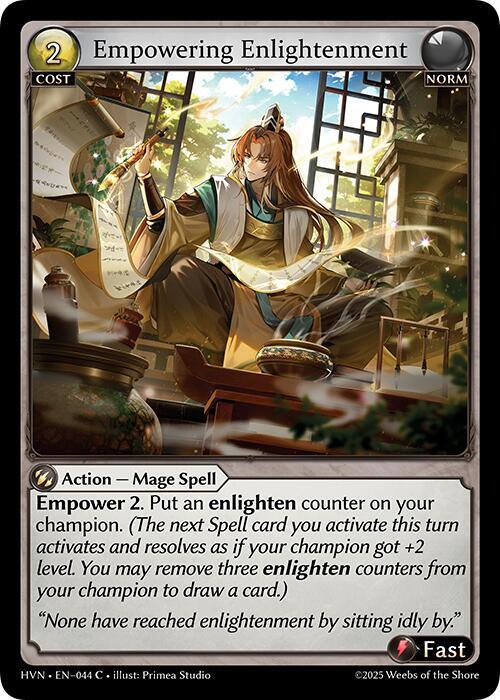 Grand Archive Abyssal Heaven Empowering Enlightenment 44 Common