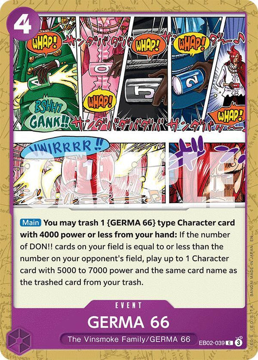 One Piece Card Game Extra Booster: Anime 25th Collection GERMA 66 EB02-039 Common