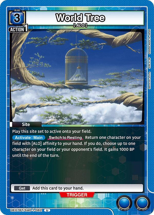 Union Arena UE07BT: Sword Art Online World Tree UE07BT/SAO-1-062 Uncommon