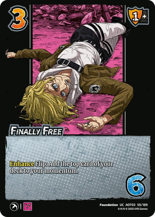 UniVersus Attack on Titan: Apocalypse Finally Free 59/189 Uncommon