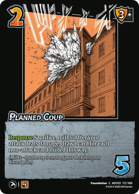 UniVersus Attack on Titan: Apocalypse Planned Coup 117/189 Common