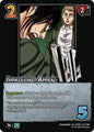 UniVersus Attack on Titan: Apocalypse Impassioned Appeal 143/189 Uncommon Near Mint