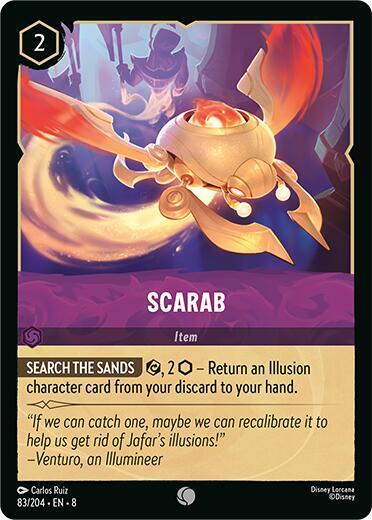 Lorcana TCG Reign of Jafar Scarab 83/204 Common