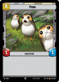 Star Wars: Unlimited Legends of the Force Porg 254/264 Common