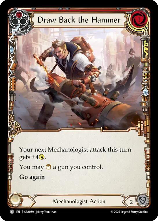 Flesh & Blood TCG High Seas Draw Back the Hammer SEA039 Common