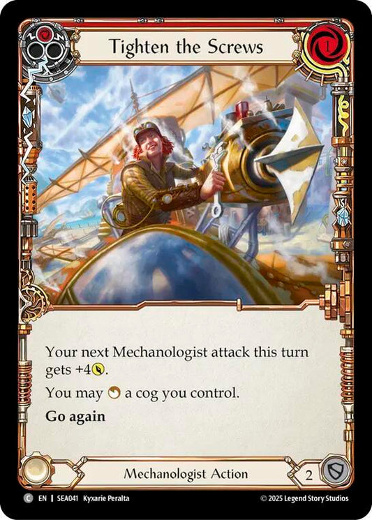 Flesh & Blood TCG High Seas Tighten the Screws SEA041 Common Near Mint