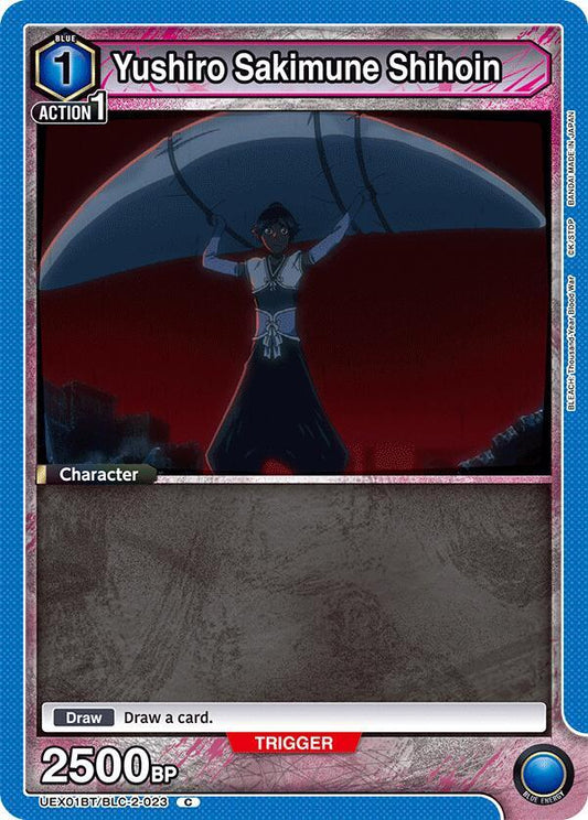 Union Arena UEX01BT: BLEACH: Thousand-Year Blood War Vol.2 Yushiro Sakimune Shihoin UEX01BT/BLC-2-023 Common