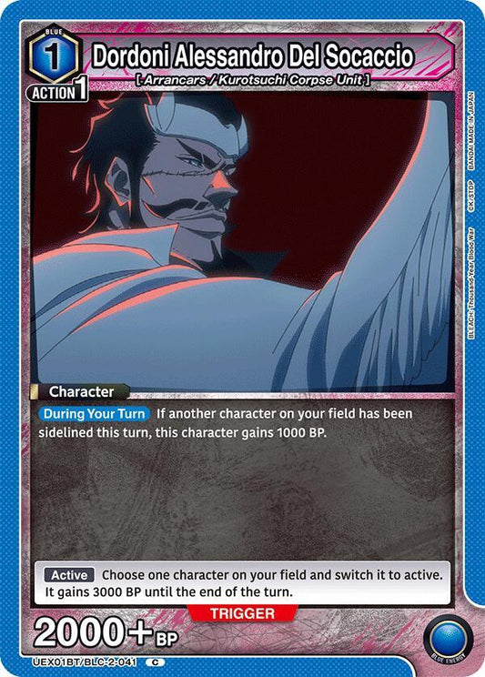 Union Arena UEX01BT: BLEACH: Thousand-Year Blood War Vol.2 Dordoni Alessandro Del Socaccio UEX01BT/BLC-2-041 Common