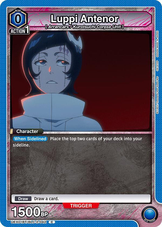 Union Arena UEX01BT: BLEACH: Thousand-Year Blood War Vol.2 Luppi Antenor UEX01BT/BLC-2-042 Common Near Mint