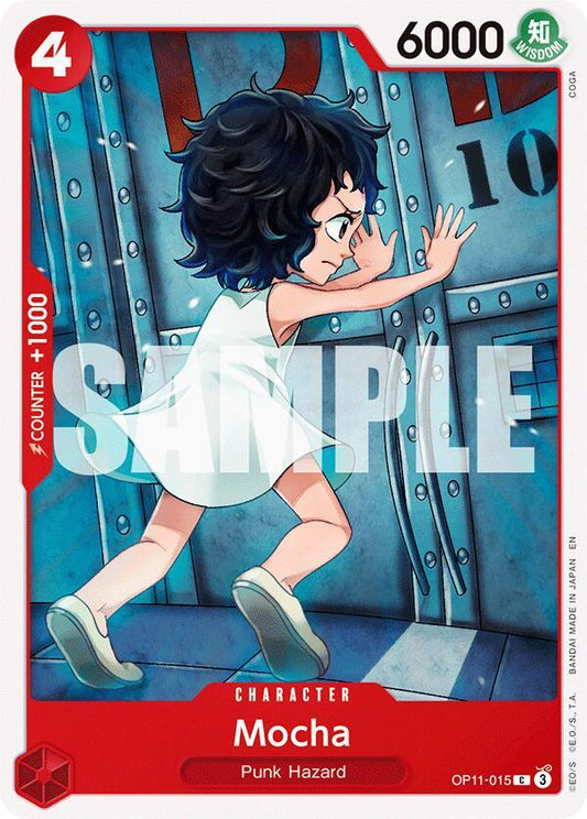 One Piece Card Game A Fist of Divine Speed Mocha OP11-015 Common