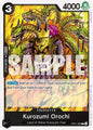 One Piece Card Game A Fist of Divine Speed Kurozumi Orochi OP11-085 Common